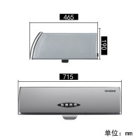 乐妯娌（lezhouli) 中式 大吸力顶吸式 抽油烟机 按键式家用吸油烟机 CXW-Q16