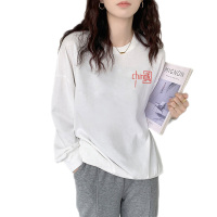 雅馨季中国风卫衣女秋季2021年新款国潮圆领宽松长袖印花上衣潮