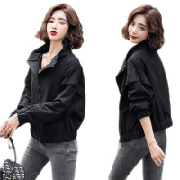 雅馨季时尚百搭2021年新款韩版秋季外套女ins潮秋装短款女士夹克洋气上衣