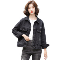 雅馨季牛仔外套女秋冬百搭2021年新款短款上衣宽松韩版牛仔服女