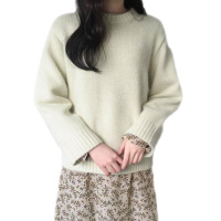 雅馨季2021韩国秋冬毛衣女装新款初恋色小清新纯色靓丽套头针织衫女