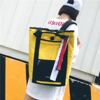 书包女学生韩版校园2017新款百搭背包男时尚潮流大容量旅行双肩包