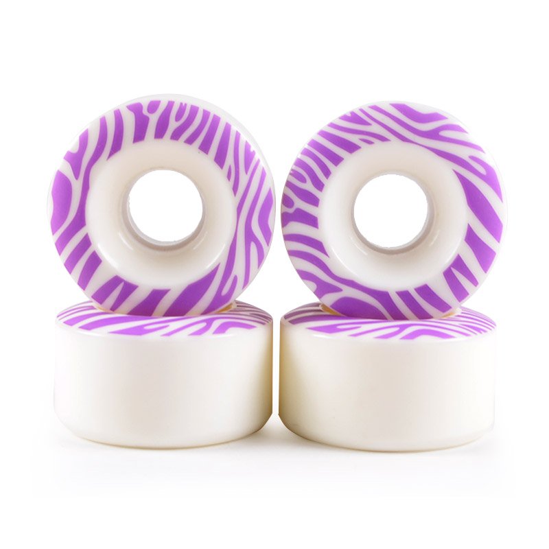 58mmx32mm滑板轮子 专业四轮85A刷街滑板轮 双翘板实心轮子