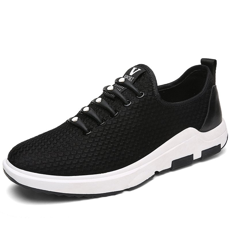 运动鞋男鞋 秋季男跑步鞋透气男士运动鞋网面鞋子春季休闲旅游鞋