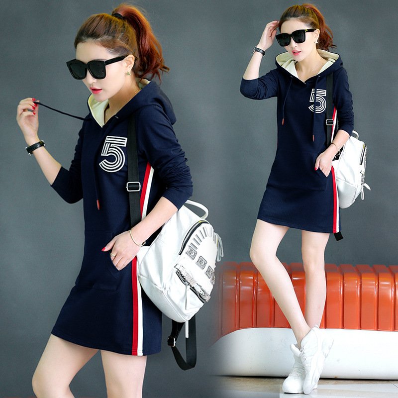 2017秋季新款女士套装事项潮流休闲运动服装P95