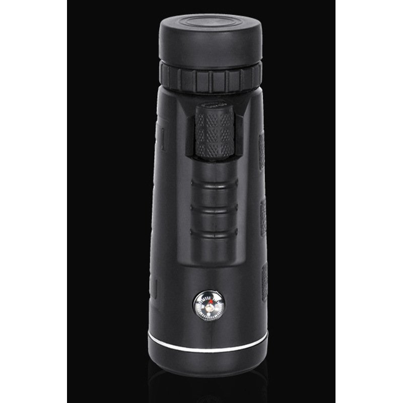 单筒望远镜高倍高清微光夜视带指南针