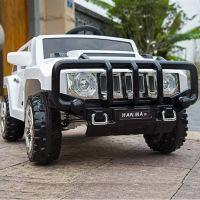 儿童电动车四轮越野遥控汽车摇摆可坐人1-3婴儿4-5岁小孩玩具车子