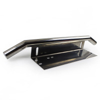 不锈钢车牌灯架 改装越野射灯专用辅助配件 车牌灯架一个七天无理由退货 品质保证