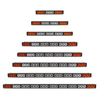 汽车led长条射灯超亮改装前杠射灯车顶射灯黄白光长条灯七天无理由退货 品质保证