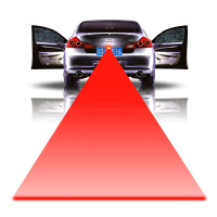 汽车防追尾激光后雾灯防追尾激光灯防雨防雾激光射灯汽车货车摩托车电动车防追尾警示灯七天无理由退货 品质保证