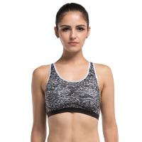 运动内衣女士跑步中度防震减震文胸体健美上衣无钢圈聚拢无痕背心式瑜伽服七天无理由退货 品质保证