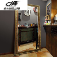 穿衣镜子全身镜落地镜美式欧式试衣镜超大定制镜服装店镜子