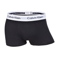 Calvin Klein/卡尔文·克莱恩 CK男士内裤三条(黑白灰)组合套装简约平角裤 欧码