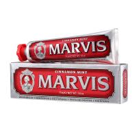 意大利进口Marvis/玛尔斯去渍防蛀薄荷牙膏3支装红绿蓝75ML*3