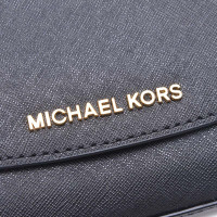 【意大利直采】迈克高仕MICHAELKORS翻盖小圆包 牛皮质 （女包）硬 磁扣 通勤包 单肩包女 2.5L