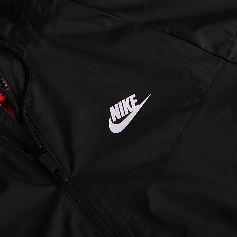 Nike耐克男装2017年秋季新款男士风行者运动跑步连帽防风衣夹休闲梭织夹克外套727325-010