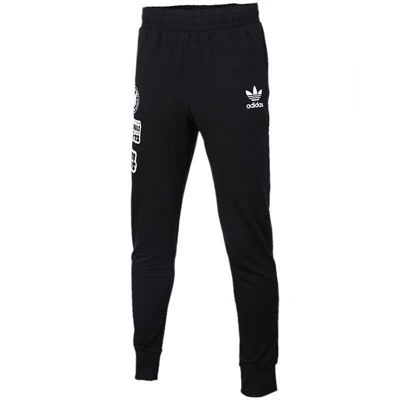 Adidas阿迪达斯三叶草男裤2017秋季新款宽松大码舒适透气休闲运动收口长裤CF5262图片