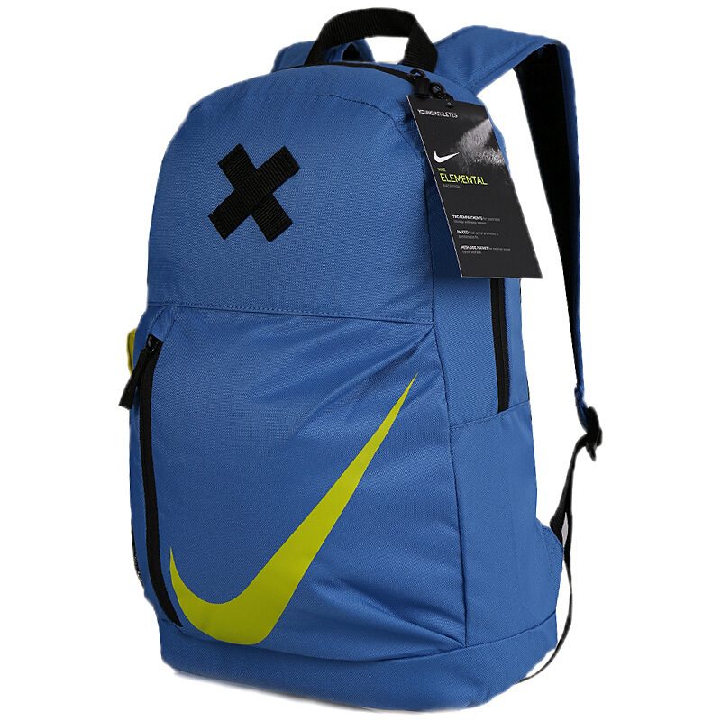 Nike耐克男包女包2017秋新款运动双肩背包学生书包登山电脑旅行背包BA5405-010