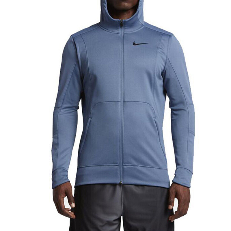 Nike耐克男装2018新款运动休闲防风连帽夹克外套800038-010