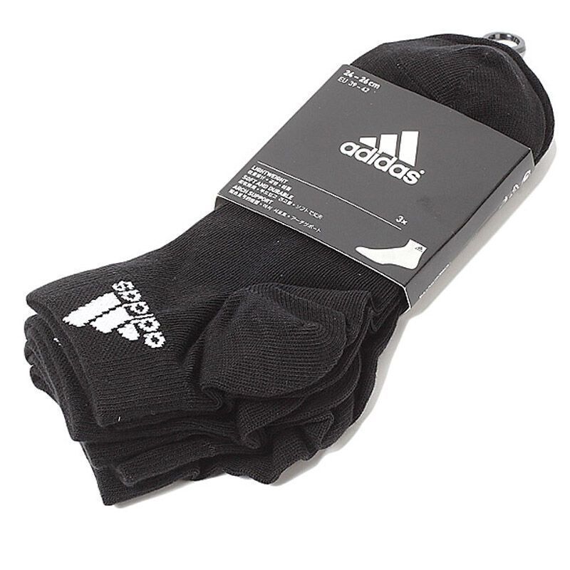 Adidas阿迪达斯男女袜新款三双装中性透气运动袜休闲袜子AA2321