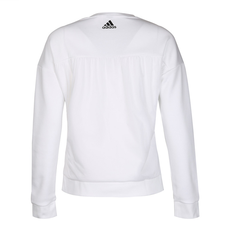Adidas阿迪达斯女装卫衣2017冬季新款运动服训练休闲套头衫CW0092 WT