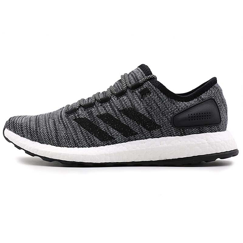 adidas阿迪达斯2018年冬季新款pureboost爆米花缓震跑步鞋s82100