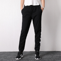 adidas阿迪达斯neo女裤 2018冬季新款运动小脚裤针织舒适透气休闲长裤DM4143WT