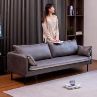 定制北欧免洗科技布艺沙发小户型阿斯卡利双人三人简易现代客厅公寓租房轻奢款