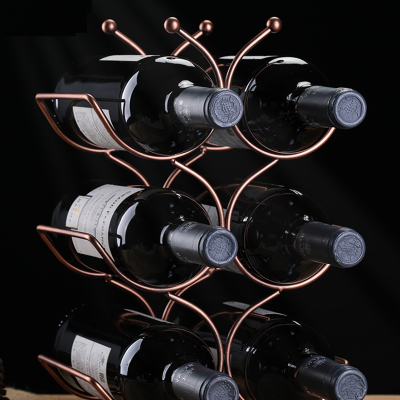 阿斯卡利(ASCARI)欧式红酒架摆件简约创意葡萄酒瓶架子酒柜装饰品摆件酒瓶架家用