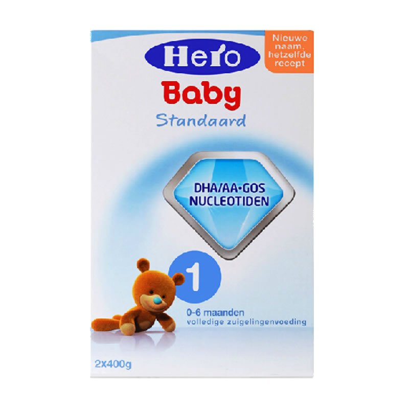 [保税]荷兰美素 Hero Baby 婴幼儿奶粉 1段 0-6个月 800g*1(全球购)
