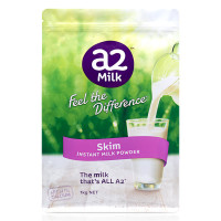 【保税】新西兰 a2 成人脱脂奶粉 1kg/袋*1（全球购）