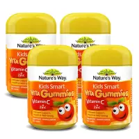 澳大利亚 佳思敏Nature's Way 儿童VC+补锌软糖 60粒*4瓶装(全球购)