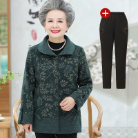 迪鲁奥(DILUAO)同款[品质保障]奶奶秋装外套中老年人女妈妈秋季套装60岁70老人衣服老太婆外穿
