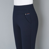 迪鲁奥(DILUAO)新款女装中老年裤子女秋装2021新款 中年女裤高腰常规休闲40-50岁妈妈长裤