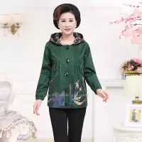 迪鲁奥(DILUAO)授权店铺2021年冬新款中老年人女装春装外套60-70岁妈妈80奶奶薄款太太老人上衣服