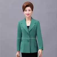 迪鲁奥(DILUAO)中老年人妇女装40薄款外套50秋季55大妈妈装60多岁穿上衣服45