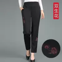 迪鲁奥(DILUAO)高端轻奢中老年女款春秋长裤老太太奶奶薄款人宽松妈妈裤子休闲外穿