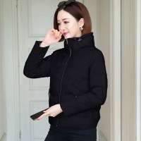 迪鲁奥(DILUAO)锦纶服女装新款女宽松中年小个子妈妈小款外套