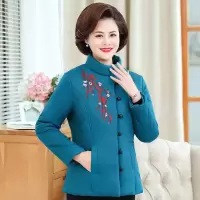 迪鲁奥（DILUAO)40岁50岁妈妈穿的妈妈冬装外套四五十岁女小新款中老年老年人