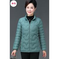 迪鲁奥(DILUAO)40岁50岁妈妈穿的2020年秋季冬新款妈妈装衣大码显瘦中老年人小袄外套轻薄服服