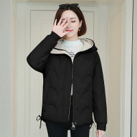 迪鲁奥(DILUAO)40岁50岁妈妈婆婆穿的涤纶服小个子女短款冬装2021年新款百搭韩版外套潮