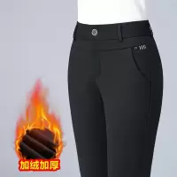 迪鲁奥(DILUAO)40岁50岁妈妈穿加绒裤中老年女裤厚款秋冬装保暖棉裤外穿中年长裤女冬季妈妈款裤子