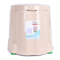 加厚塑料便携式移动马桶孕妇坐便器古达简易成人家用车载医用座便器老年人尿桶尿盆