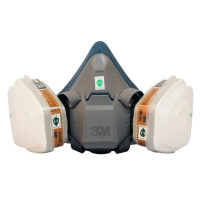 3M650P尘毒呼吸防护面罩防毒面具防尘面具