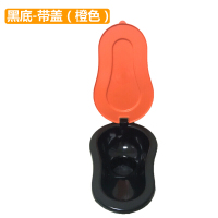 古达简易马桶装修施工临时马桶临时蹲便器防臭带盖带盖马桶双重防臭橙色黑底