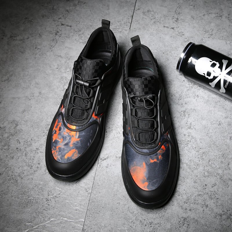 学生帆布鞋套脚驾车鞋透气花布GD权志龙同款韩版平底运动休闲板鞋软底青年工作鞋时尚男鞋