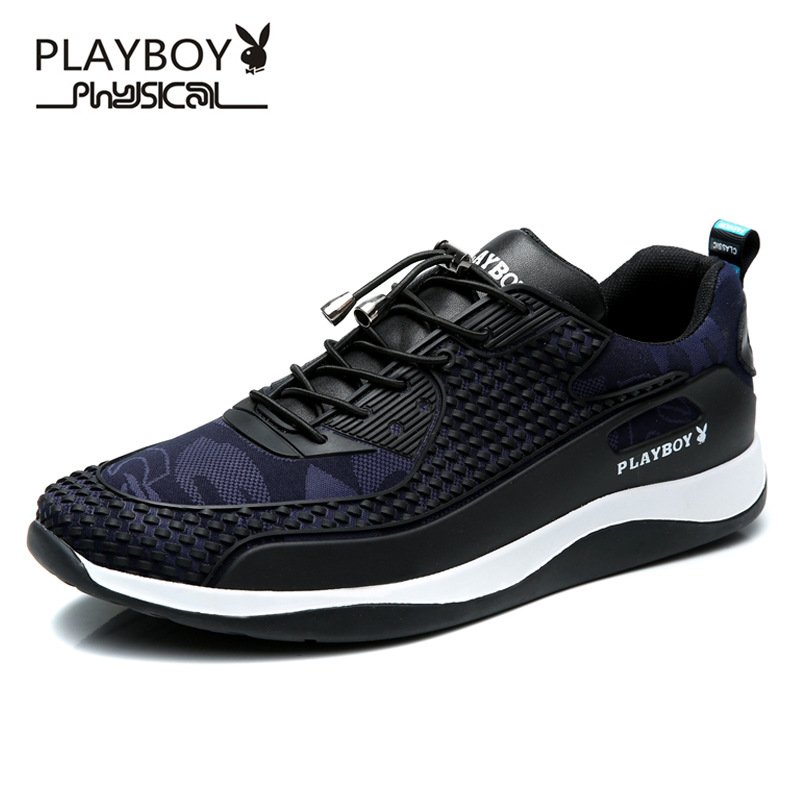 花花公子男鞋子秋季轻便运动鞋男士休闲板鞋男软底韩版潮流跑步鞋