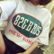 902新款夏装新款原宿bf风短袖T恤女韩版潮学生卡通半袖上衣服宽松体恤衫定制