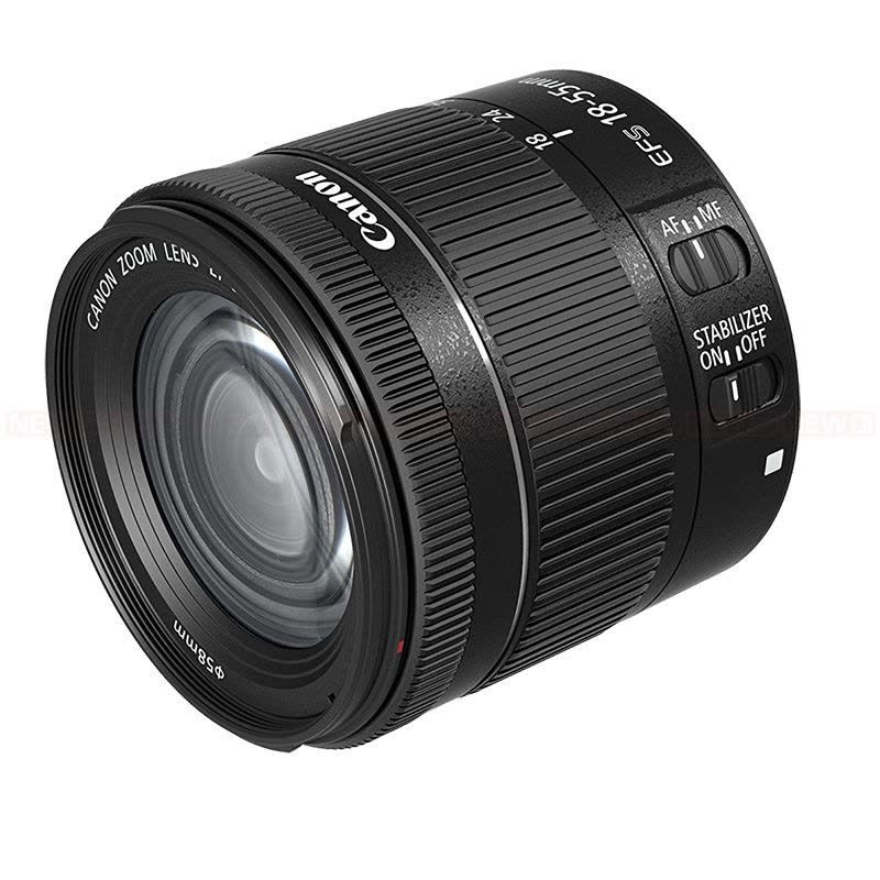 Canon/佳能EF-S 18-55mm IS STM 标准变焦拆机镜头800D/80D适用佳能卡口滤镜口径58mm图片