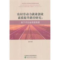 正版书籍 农村劳动力就业创业素质提升路径研究：基于河北省调查数据 97875